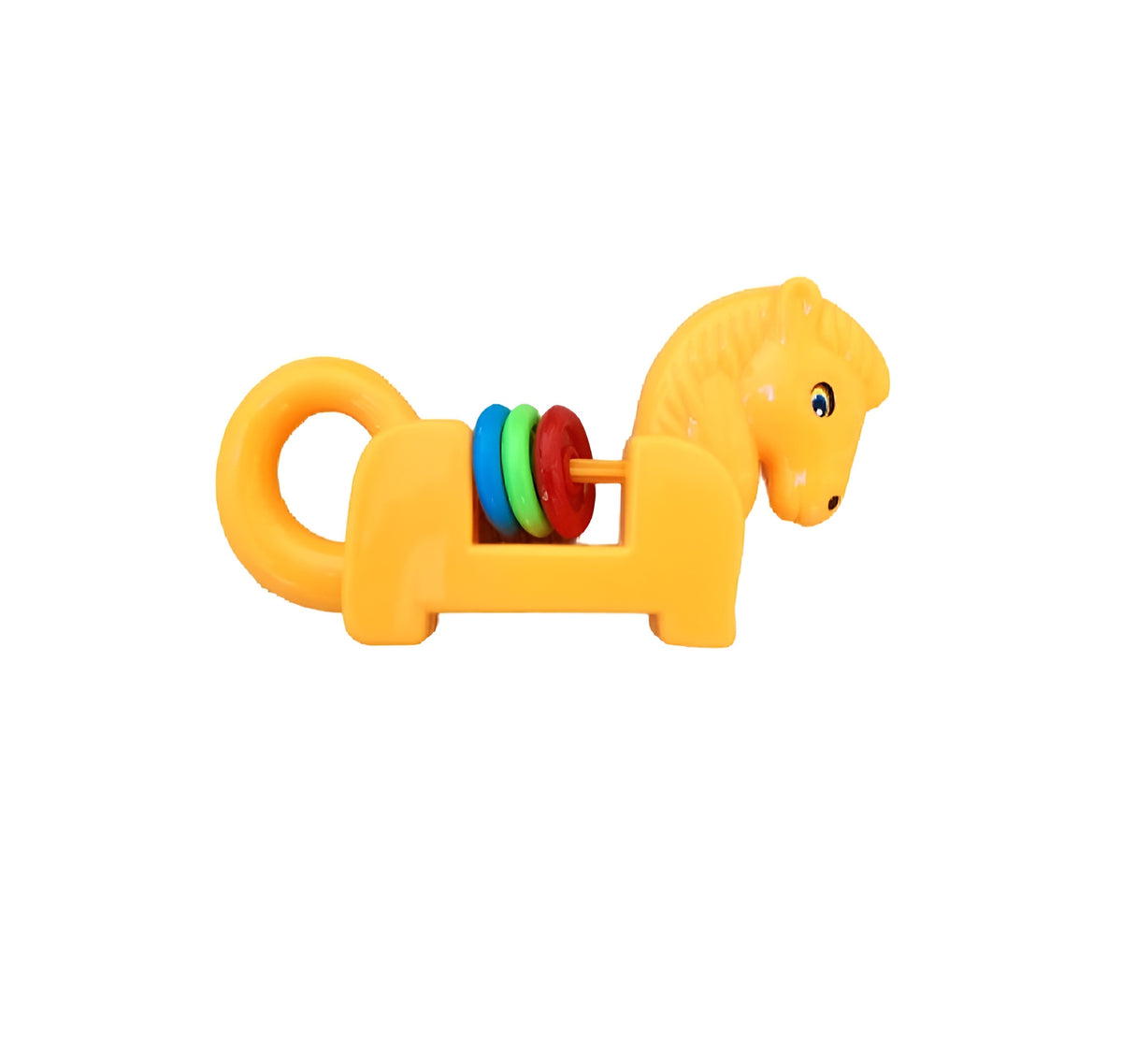 3 Pcs Baby Rattle Set – Non-Toxic Plastic Toys for Newborns, Safe & Lightweight, Colorful Shapes for Sensory and Motor Skill Development (0-3 Years)