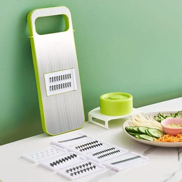 5 in 1 Stainless Steel Multifunctional Vegetable Fruit Slicer & Grater