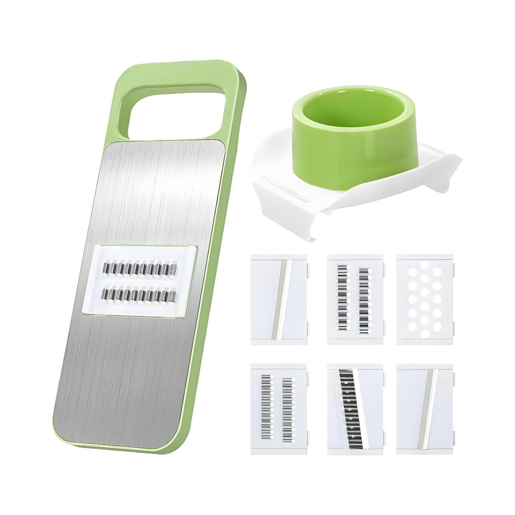 5 in 1 Stainless Steel Multifunctional Vegetable Fruit Slicer & Grater